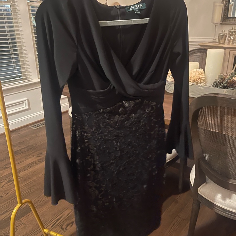 Ralph Lauren Sequin Cocktail Dress